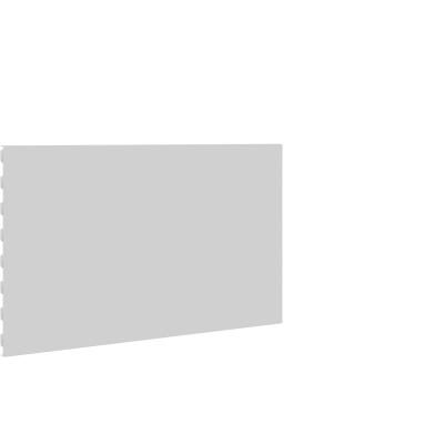 Plain Back Panel- 600mm Bay