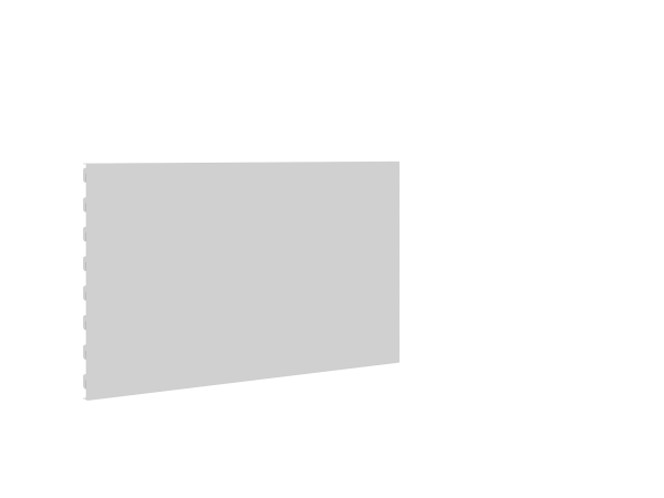 Plain Back Panel- 600mm Bay