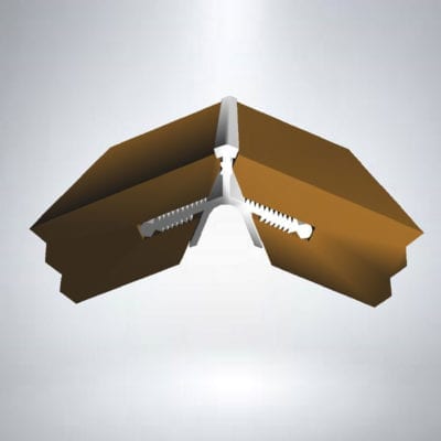 Stickman Extrusion - 135° Square Corner Without Back Legs