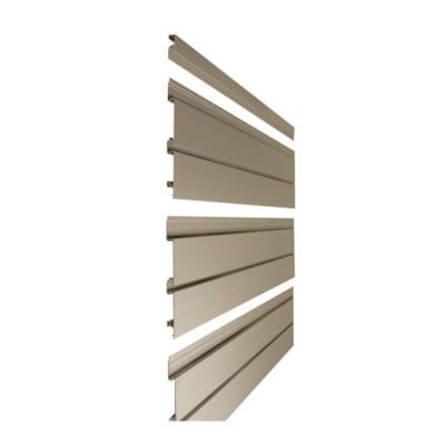 All-Ali Slat Panel 5000L - 75mm Groove Spacing