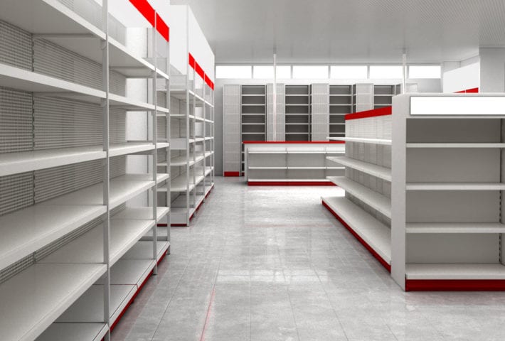australian built retail shelving