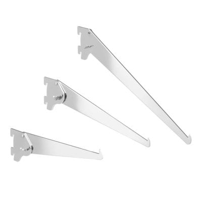 Adjustable Angle Shelf Bracket - 40mm Pitch