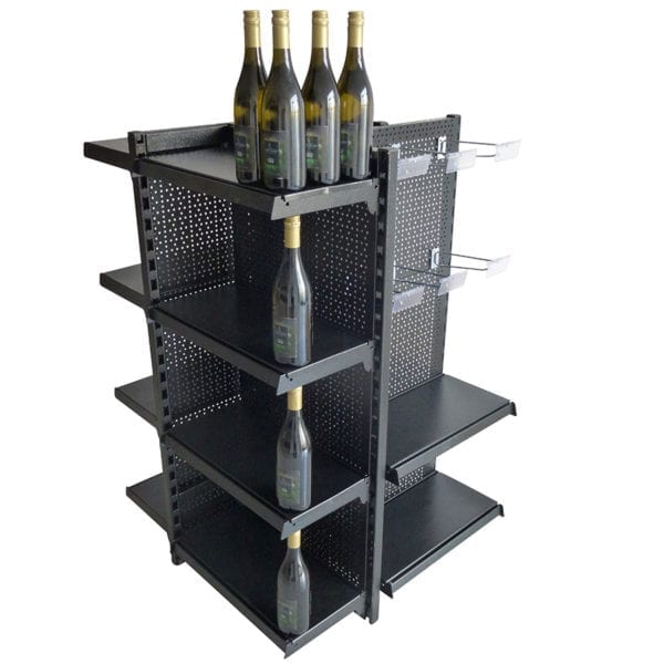 4-Way Wine Merchandising Display