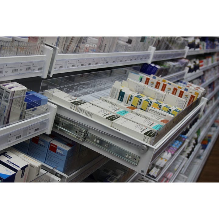pharmacy drawers