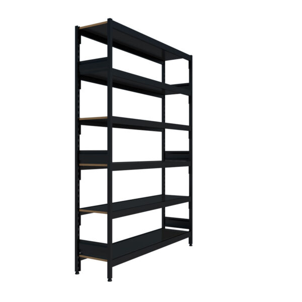 ADP Longspan Shelving Bay 400W x 2210H With 6 x Timber Shelves - Choose Bay Length