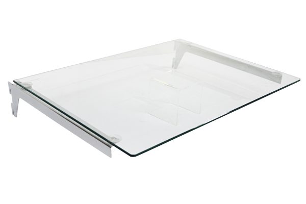 'L' Shaped Shelf Brackets With Lip - 60mm Pitch - Image 2