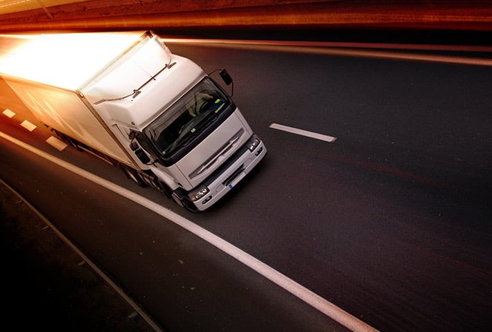 shop fitting freight truck
