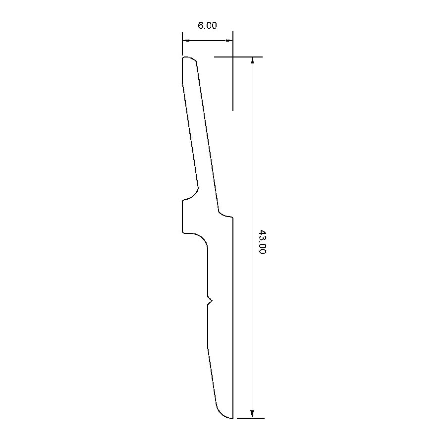 HD Aluminium Split Batten - 6mm Profile - Image 3
