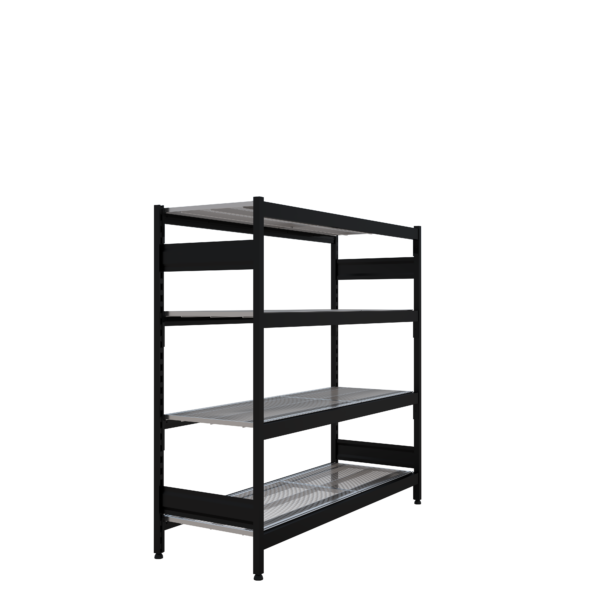 ADP Longspan Shelving Bay 600W x 1510H With 4 x Wire Shelves - Choose Bay Length