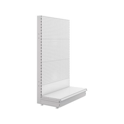 S-Mart 914L x 1500H Single-Sided Gondola Shelving Bay with Volcano Back Panels