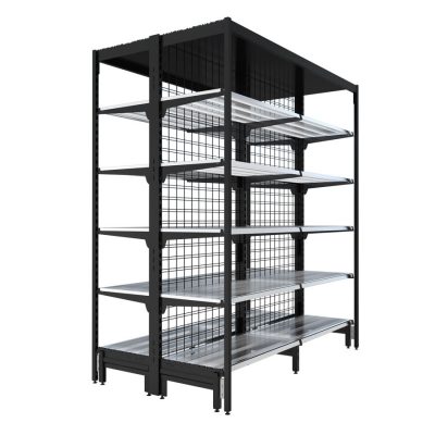 S-Mart Supermarket Shelving - 914mm Bays
