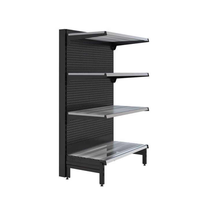 volcano punched with shelves