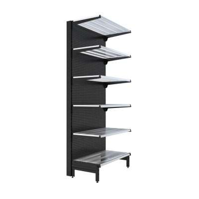 S-Mart 914L x 2110H Single-Sided Bay Volcano Perforated Backpanel
