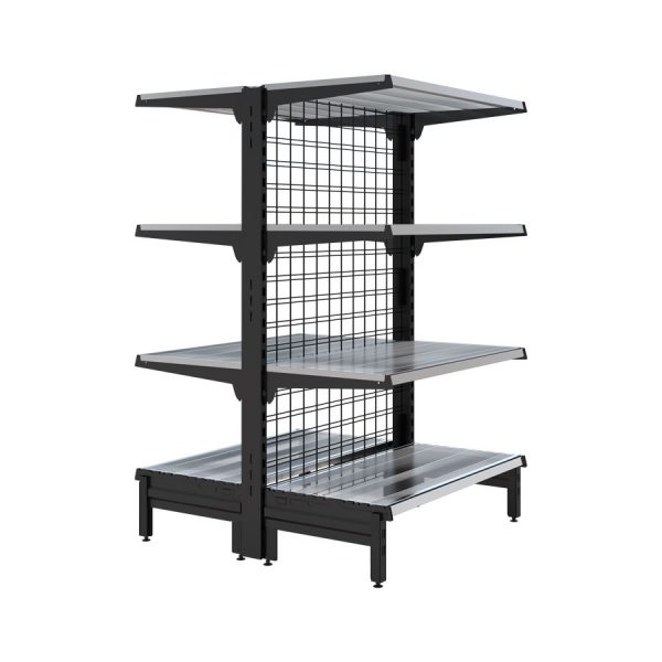 double sided 1500mm with shelves