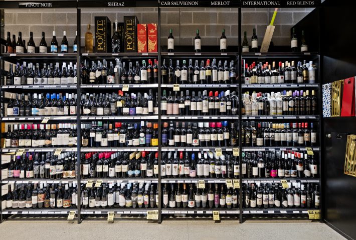 shelf management for liquor store