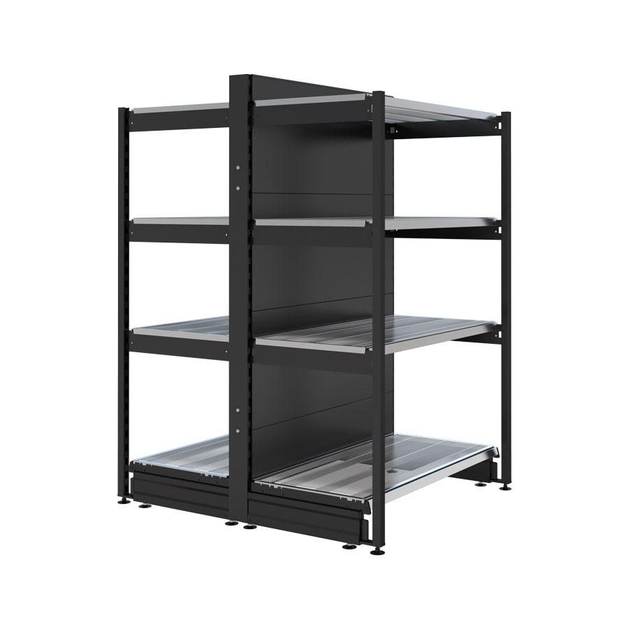Gondola Shelving for liquor store shelving