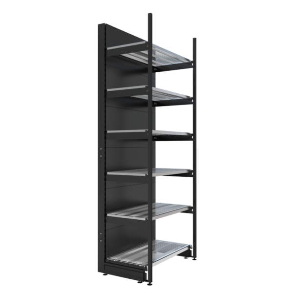 Liquor Shelving Outrigger 2400H Wall Bays