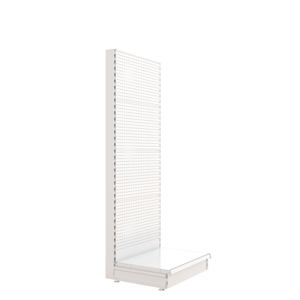 S-Mart 600L x 1800H Single-Sided Gondola Shelving Bay with Volcano Back Panels