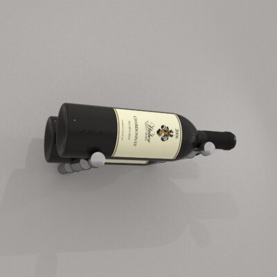 Double Bottle Wine Peg "Label Forward" (Pair)