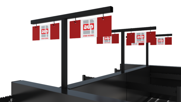 Double-Sided Product Category Sign Holder for S-Mart Shelving - Image 4