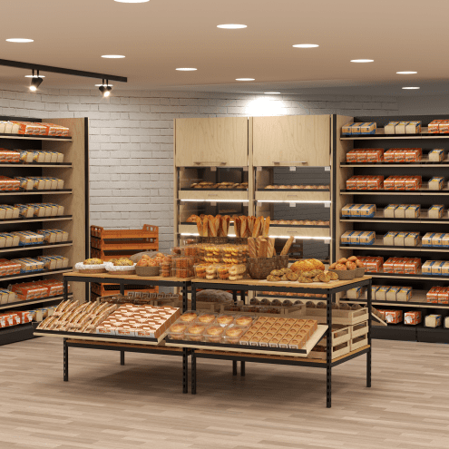 Bakery Displays-S-mart Scene 2