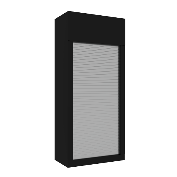 Cigarette Cabinet with Lockable Sliding Door - Image 4