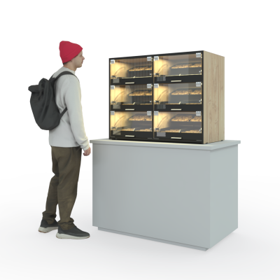Bakery Drawers- Bakery Counter-Top Unit