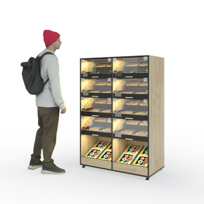 Bakery Drawers- Bakery End Cap