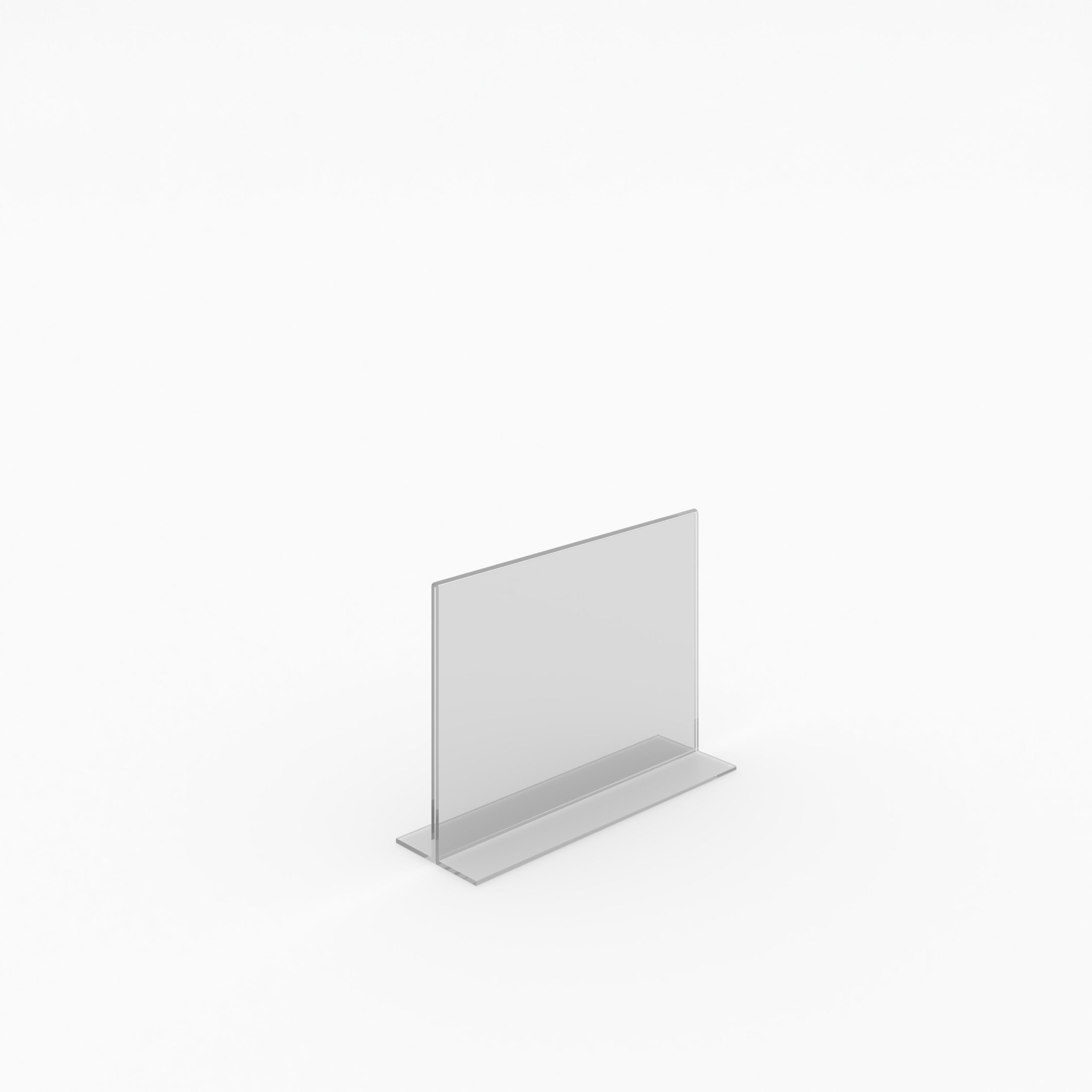 Acrylic Free Stand Sign Holders - Image 2