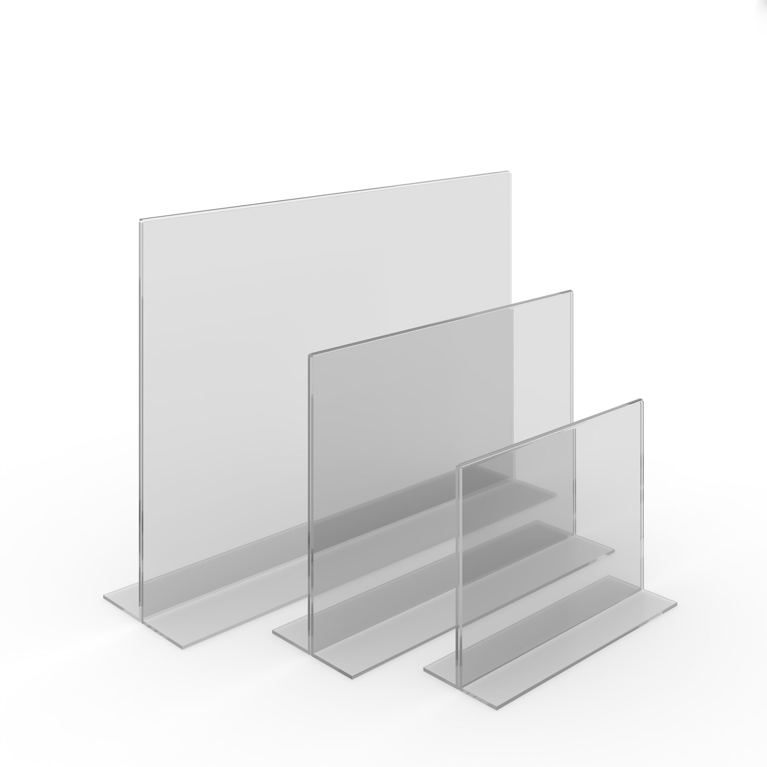 Acrylic Free Stand Sign Holders - Image 8